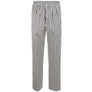 Tom Ford Men Fluid Silk Baton Stripe Pleated Piping Lounge Pants